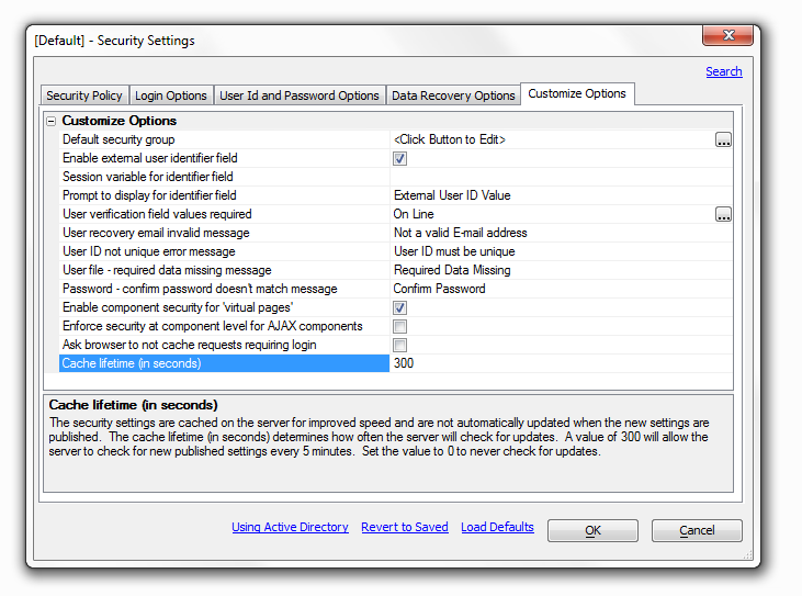 A Customize Options